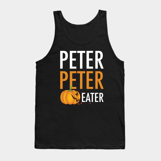Peter Peter Pumpkin Eater Tank Top by HI Tech-Pixels